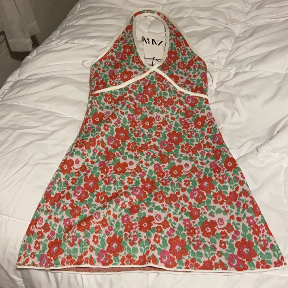 Zara halter dress